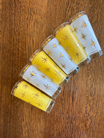 Atomic "North Star" Glasses by Bartlett Collins (set of 6)