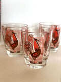 Atomic Rooster Cocktail Shaker by Dyball (Plus 4 Free Glasses) - Southern Vintage Wares