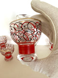 Atomic Op Art Glasses Set by Sinclair