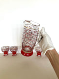 Atomic Op Art Glasses Set by Sinclair