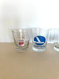 Vintage Airlines Low Ball Glasses - Pan Am, Eastern, Sabina, British Airways - TWA Glasses - Southern Vintage Wares
