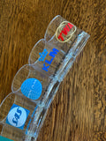 Vintage Airlines Glasses Pan Am TWA SAS KLM - Southern Vintage Wares