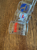 Vintage Airlines Low Ball Glasses - Pan Am, Eastern, Sabina, British Airways - TWA Glasses - Southern Vintage Wares