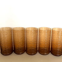 Cattle Brands Embossed Glasses by Imperial Glass Co. (For The State of Nevada)