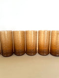 Cattle Brands Embossed Glasses by Imperial Glass Co. (For The State of Nevada)