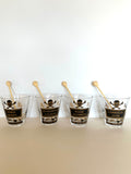 Georges Briard Name Your Poison Rocks Glasses