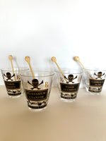 Georges Briard Name Your Poison Rocks Glasses