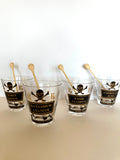 Georges Briard Name Your Poison Rocks Glasses
