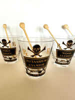 Georges Briard Name Your Poison Rocks Glasses