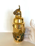 Vintage Jeweled Peacock Cocktail Shaker St Johns - Southern Vintage Wares