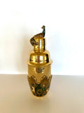 Vintage Jeweled Peacock Cocktail Shaker St Johns - Southern Vintage Wares