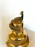 Vintage Jeweled Peacock Cocktail Shaker St Johns - Southern Vintage Wares
