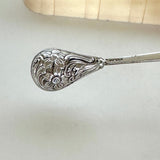 Silver Cocktail Picks in original box vintage - Southern Vintage Wares