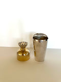 Art Deco Single Serve Cocktail Shaker, Cocktail Recipes Dial Lid - Southern Vintage Wares