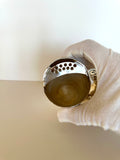 Art Deco Single Serve Cocktail Shaker, Cocktail Recipes Dial Lid - Southern Vintage Wares