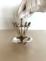 Art Deco Style Sword Cocktail Picks Set (12 Picks)
