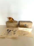 Rare Napier 24K Gold Bottoms Up Jigger (new old stock)