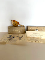 Rare Napier 24K Gold Bottoms Up Jigger (new old stock)