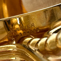 Rare Napier 24K Gold Bottoms Up Jigger (new old stock)