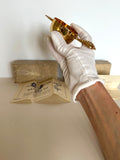 Rare Napier 24K Gold Bottoms Up Jigger (new old stock)
