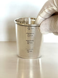 Sterling Silver Jigger by Newport (Gorham) | Sterling Bar Measure | 1940s Barware
