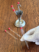 Cherry Cocktail Picks Umbrella Holder Set Art Deco