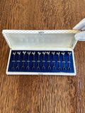 Sterling Silver Rooster Cocktail Picks 1930s - Southern Vintage Wares