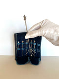 Sterling Silver Retractable Swizzle Sticks 1950s - Southern Vintage Wares