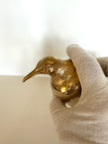 Rare Gold Napier Penguin Cocktail Shaker 1930s