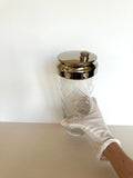 Vintage Heavy Cut Glass Cocktail Shaker - Southern Vintage Wares