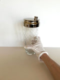 Vintage Heavy Cut Glass Cocktail Shaker - Southern Vintage Wares