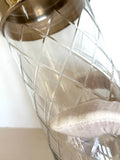 Vintage Heavy Cut Glass Cocktail Shaker - Southern Vintage Wares