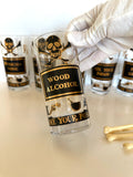 Georges Briard Name Your Poison Glasses, (7-Piece Set) - Southern Vintage Wares