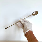Christofle 11" Cocktail Muddler Spoon Art Deco - Southern Vintage Wares