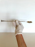 Christofle 11" Cocktail Muddler Spoon Art Deco - Southern Vintage Wares