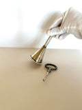 Sterling Silver Cocktail Jigger Cork Opener Blackinton 1930s - Southern Vintage Wares