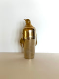 Rare Gold Napier Penguin Cocktail Shaker 1930s
