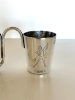 Rare Napier Saint and Sinner Jigger
