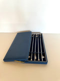 Sterling Silver Swizzle Stir Sticks, original box - Southern Vintage Wares