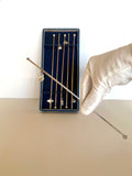 Sterling Silver Swizzle Stir Sticks, original box - Southern Vintage Wares