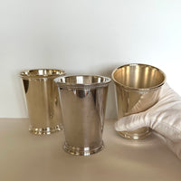 Vintage Julep Cups by Webster Wilcox (set of 3)