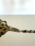 Sterling Silver Cocktail Spoon Art Noveau - Southern Vintage Wares