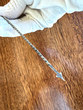 Sterling Silver Cocktail Spoon Art Noveau - Southern Vintage Wares