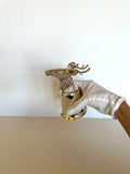 Vintage Deer Stirrup Cup, Silver-Plated - Southern Vintage Wares
