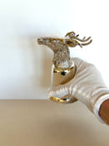 Vintage Deer Stirrup Cup, Silver-Plated - Southern Vintage Wares