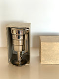 Napier Mechanical Valve Stepped Jigger 1930s, Original Box, Art Deco Barware - Southern Vintage Wares