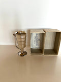 Napier Mechanical Valve Stepped Jigger 1930s, Original Box, Art Deco Barware - Southern Vintage Wares