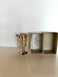 Napier Mechanical Valve Stepped Jigger 1930s, Original Box, Art Deco Barware - Southern Vintage Wares