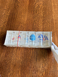 1970s TWA Airlines Glasses, New Old Stock - Southern Vintage Wares