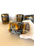 Astrology Zodiac Glasses, Mid Century - Southern Vintage Wares